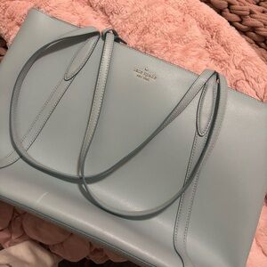 Large Baby Blue Kate Spade Purse - NEW